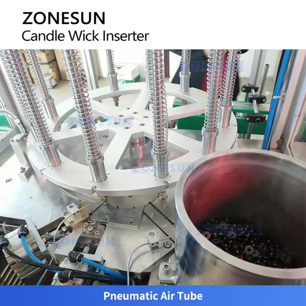 ZONESUN Automatic Candle Wick Machine for Efficient Candle Production