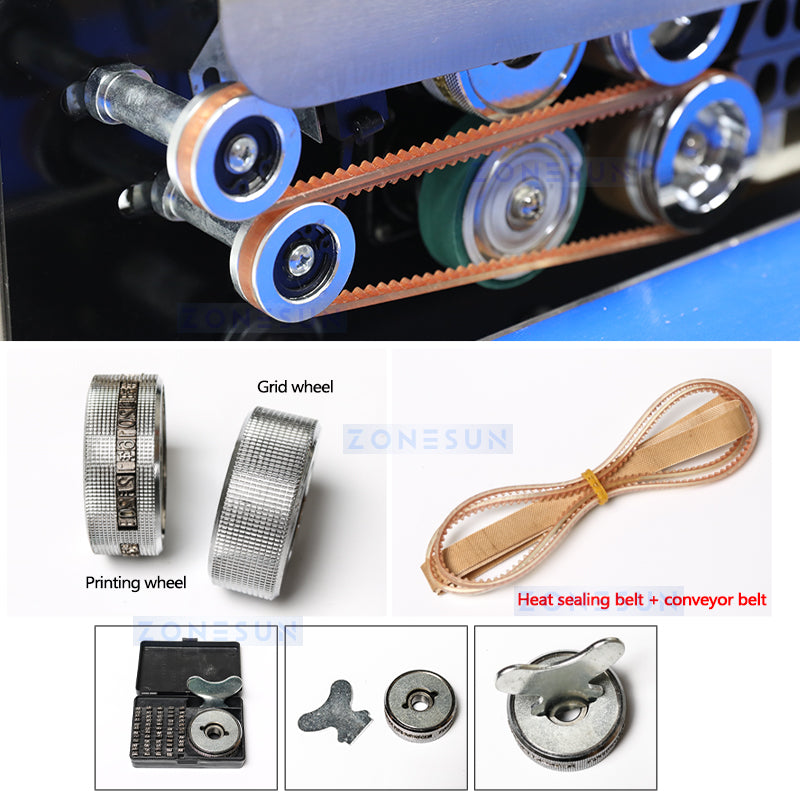 Continuous Film Sealing & Printing Machine