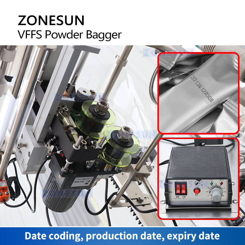 ZONESUN ZS-FM220 Automatic Powder Bag Auger Sachet Packaging Machine