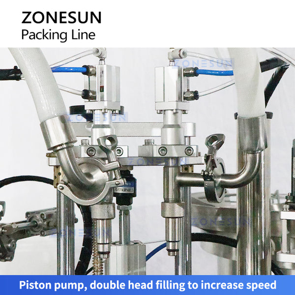 ZONESUN ZS-FAL180F4 Rotary Syrup Thick Paste Production Line
