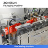 ZONESUN ZS-WZP4 Automatic Disposable Sachet Wet Wipes Packing Machine