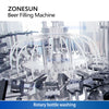 ZONESUN ZS-WFC18 Automatic Beer Bottling Machine Monoblock Equipment