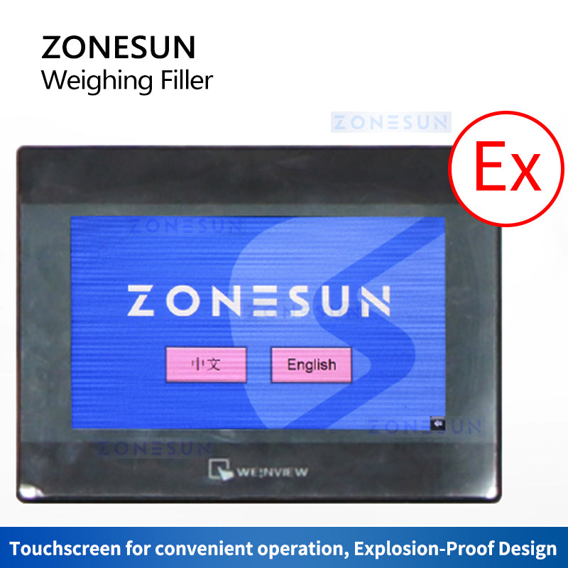 ZONESUN ZS-WF4 Automatic Bucket Weighing Filler Chemicals Packaging Machine