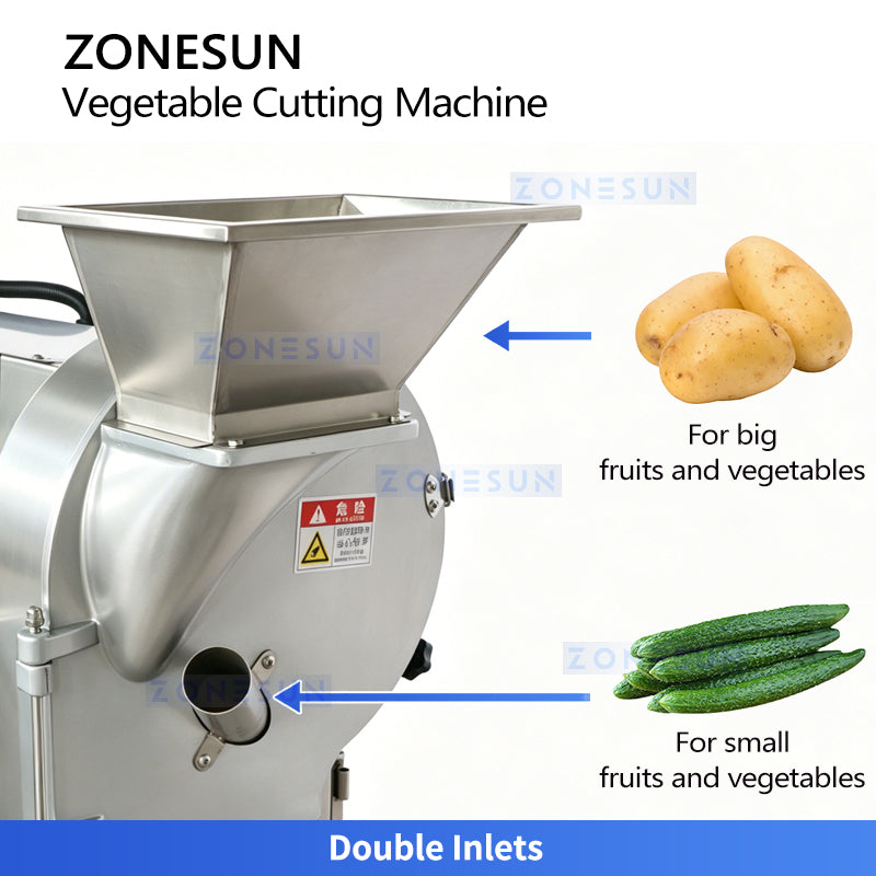 ZONESUN ZS-VCM901 Food Cutting Machine for Slicing & Dicing