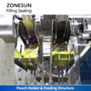 ZONESUN ZS-AFS03L Liquid Pouch Filler & Sealer for Milk, Juice & Energy Drink Packaging