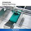ZONESUN ZS-FYP5 Automatic Paging Coding Machine Flat Bags Cards Inkjet Coding Printer