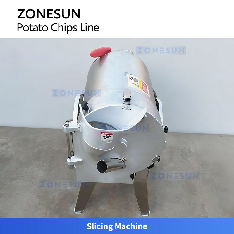 ZONESUN ZS-PCL1 Automatic Potato Chips Production Line Snack Food Processing Equipment