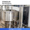 ZONESUN ZS-BM150 Industrial Vertical Chocolate Ball Mill Refiner for Chocolate Cocoa Paste and Nut Butter Grinding