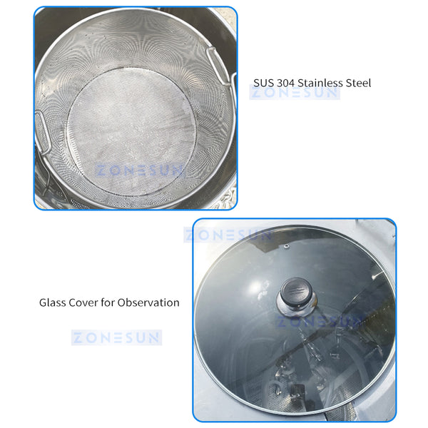 ZONESUN ZS-MF2 Mash Tun and Fermenter Set for Beer Brewing
