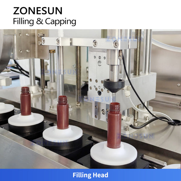 Tube Oral Liquid Bottles Filling and Capping Machine