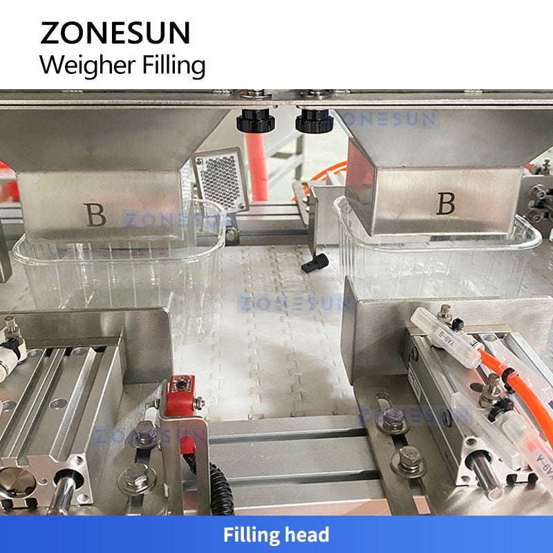ZONESUN multihead weigher packing machine