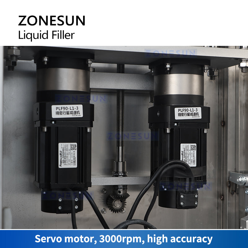 ZONESUN ZS-GTRP2 Semi-automatic 2 Nozzles Rotor Pump Thick Liquid Filling Machine