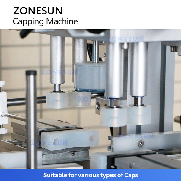 Zonesun ZS-XG1870M 4-wheel Compact Bottle Capping Machine