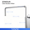 ZONESUN ZS-DG130 Automatic Cake Aeration Mixer for Sponge Cake Chiffon Cake and Pound Cake Bakery Production