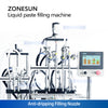 ZONESUN ZS-SVYT4D Dual-System Liquid & Paste Filler for Cosmetics & Food Packaging
