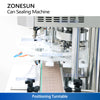 ZONESUN ZS-AFK300 Automatic Can Seamer Bottle Sealing Machine