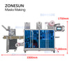 ZONESUN ZS-HY220 Automatic Steam Eye Mask Manufacturing Machine