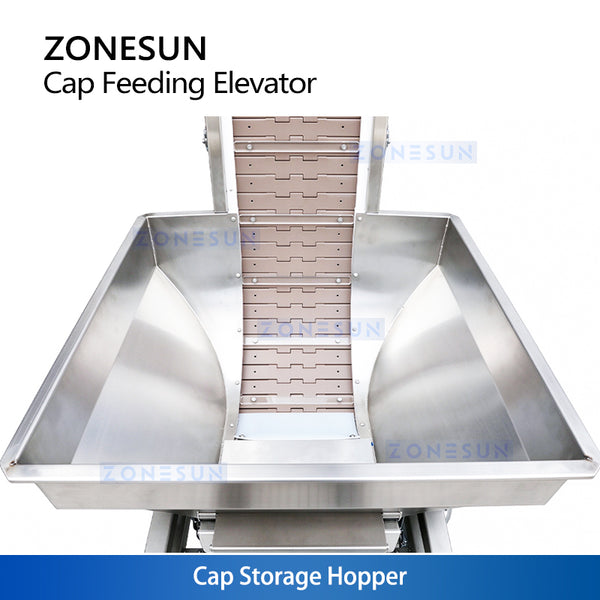 ZONESUN ZS‑SLJ1 Automatic Customizable Cap Feeding Elevator Machine