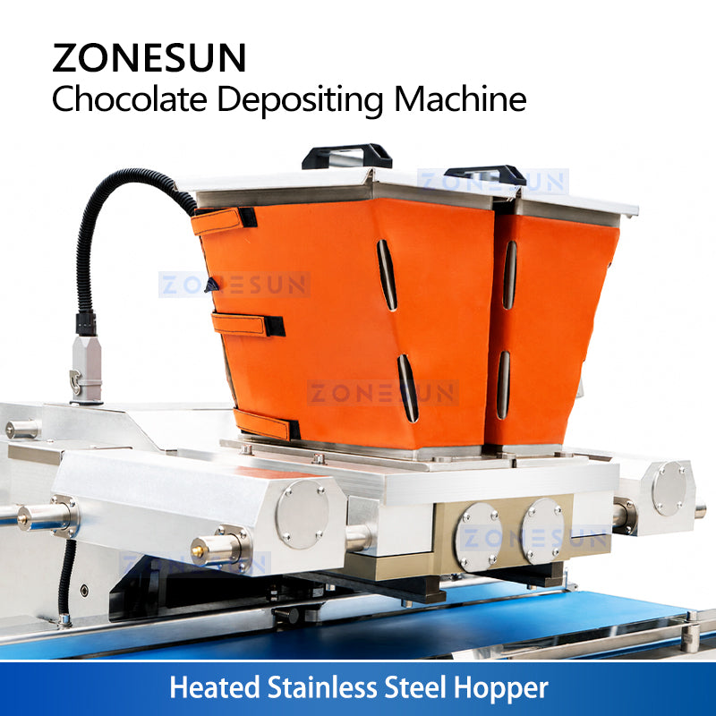 ZONESUN ZS-GDJ8 Semi-Automatic Chocolate Filling & Depositing Machine