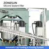 ZONESUN ZS-AGD7 Automatic Silicone Sealant Cartridge Filling and Capping Machine