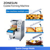 ZONESUN ZS-EH400 Automatic Cookie Depositor and Forming Machine for Cookies Cupcakes Puffs and Macaroons