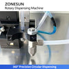 ZONESUN ZS-AGD6 Automatic 360° Rotary Glue Dispensing Machine for Round Products