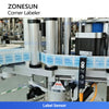ZONESUN ZS-TB816 Double-Side Box Anti-Tamper Corner Labeling Machine