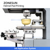ZONESUN ZS-VTQYY2 Semi Automatic Helmet Pad Printing Machine