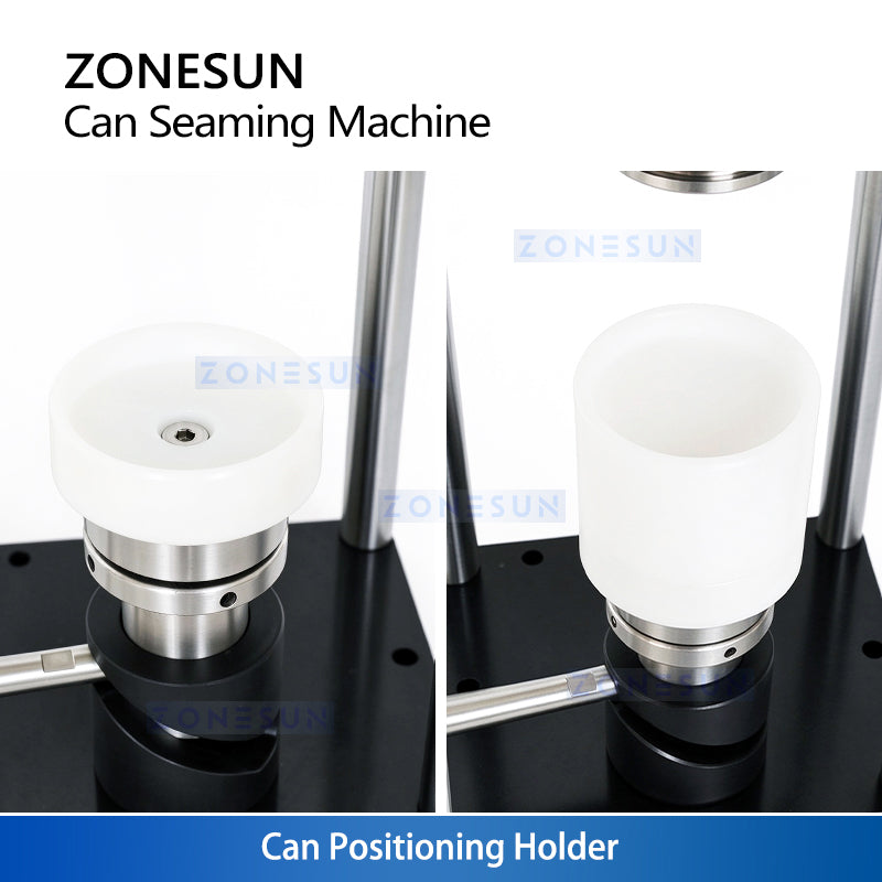 ZONESUN ZS-FJG100 Manual Can Seamer for PET & Aluminum Cans in Small-Batch Production