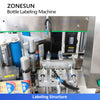 ZONESUN ZS-TB300L Automatic Double Side Labeling Machine Round Square Flat Bottle Labeler