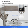 Flip Top Bottle Cap Pressing Machine