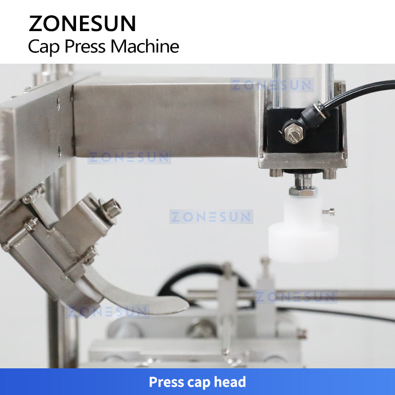 Flip Top Bottle Cap Pressing Machine