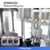 ZONESUN ZS-FALU7 Automatic 3 Heads Peristaltic Pump Essential Oils Collagen Youth Drink Production Line