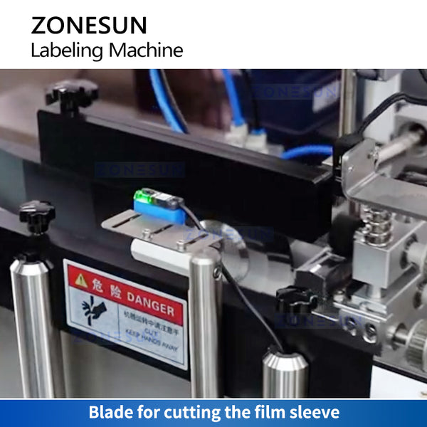 ZONESUN ZS-HSL1 Horizontal Shrink Sleeve Labeling Machine with Heat Shrinking