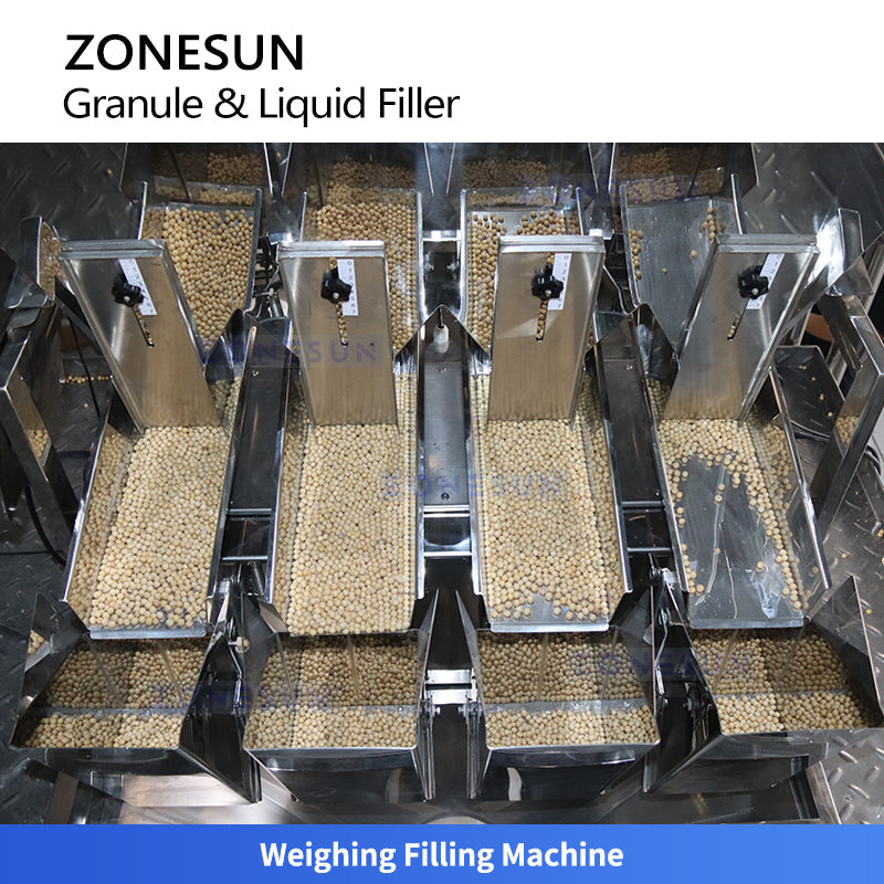 Rotary pouch filling machine