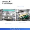 ZONESUN 3D Cellophane Wrapping Machine
