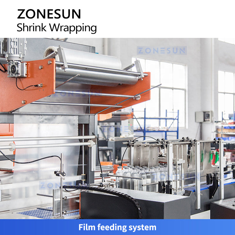 ZONESUN ZS-SPL8 Automatic L-Bar Sealing & Shrink Wrapping Machine