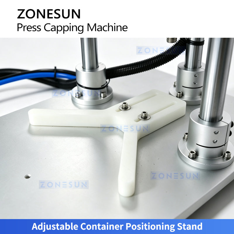 ZONESUN ZS-PDCM100C Semi-Automatic Pneumatic Plastic Bucket Lid Pressing Machine