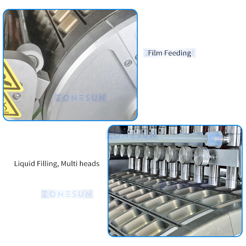 ZONESUN Automatic Laundry Detergent Pods Packaging Machine ZS-NZC350