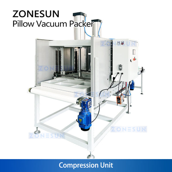 Automatic Vacuum & Compression Pillow Wrapper Compression unite