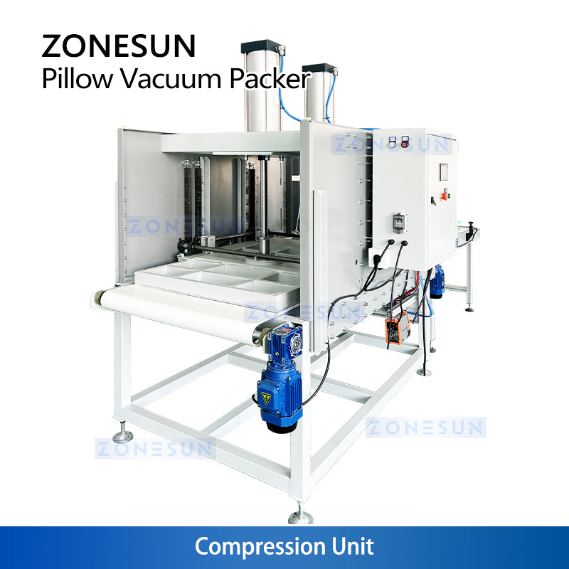 Automatic Vacuum & Compression Pillow Wrapper Compression unite