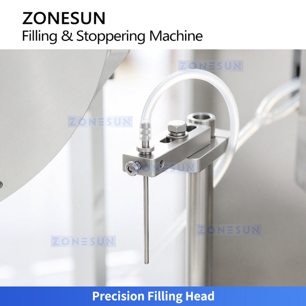 ZONESUN ZS-JJ01S Automatic Cartridge Peristaltic Pump Filling and Stoppering Machine