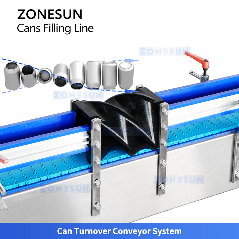 ZONESUN ZS-FAL180A11 Automatic Isobaric Carbonated Beverage Can Filling Line