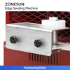 ZONESUN ZS-V05 Adjustable Speed Leather Edge Burnishing and Sanding Machine