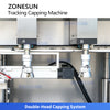 ZONESUN ZS-XG440P Automatic Double-Head Tracking Bottle Capping Machine