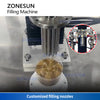 ZONESUN ZS-FM250 Semi-automatic Dual-Color Swirl Paste Piston Pump Filling Machine