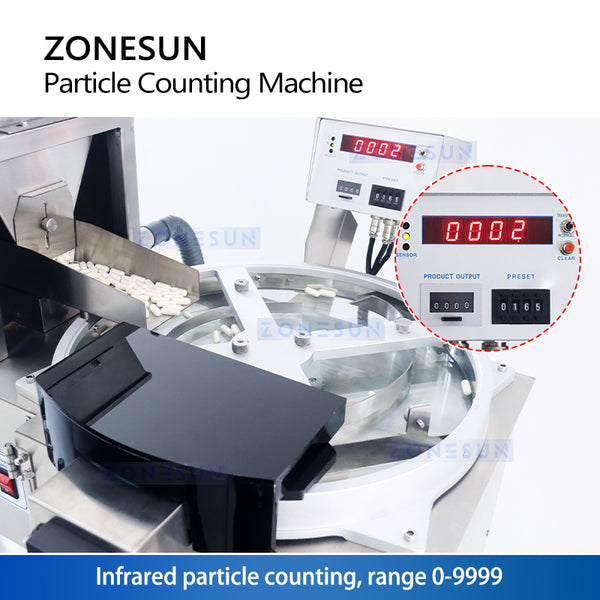 ZONESUN ZS-YL2 Dual-Lane Candy and Granule Counting Machine