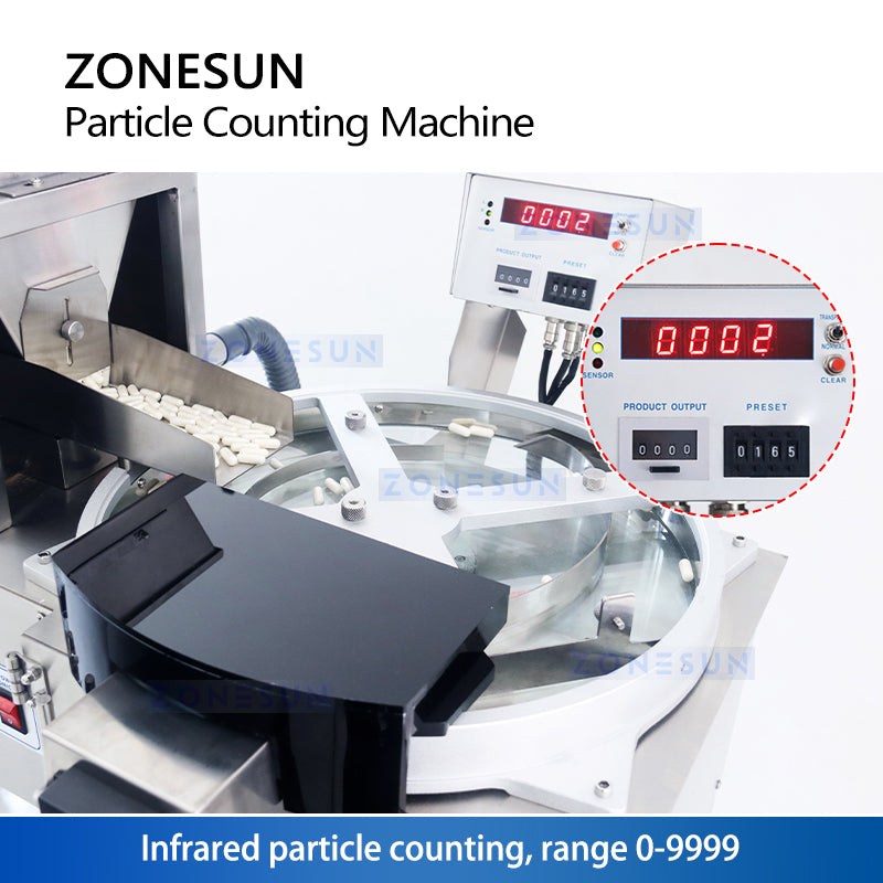 ZONESUN ZS-YL2 Dual-Lane Candy and Granule Counting Machine