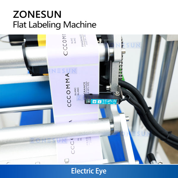 ZONESUN ZS-TB150PB Flat Surface Labeling Machine for Bags, Boxes & Lids