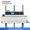 ZONESUN ZS-LWC350L Dual-Motor Vertical Continuous Band Sealer for Large and Heavy Bags